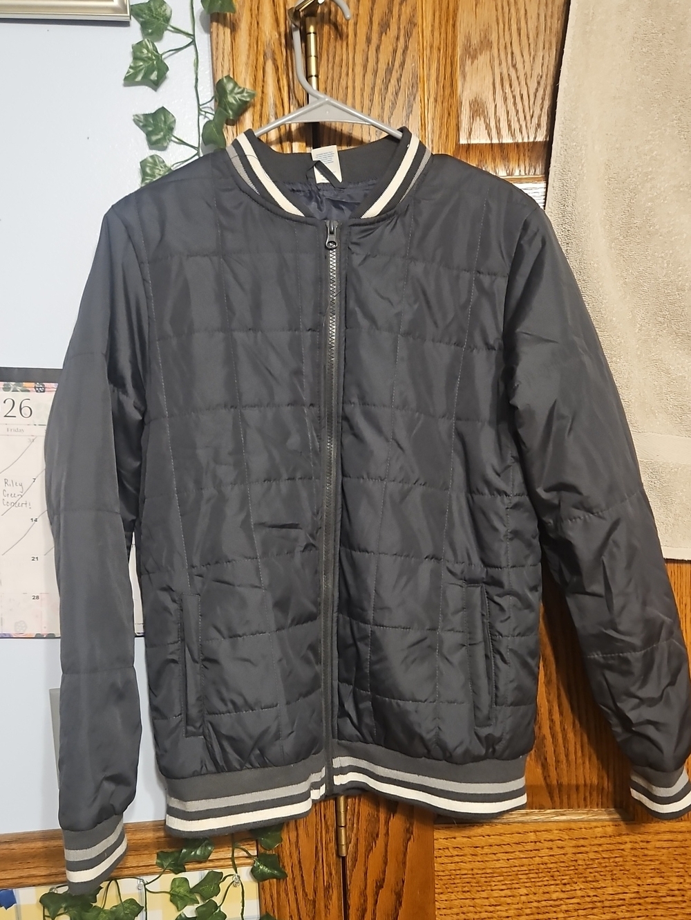 Boys Arizona Quilted Bomber Jacket